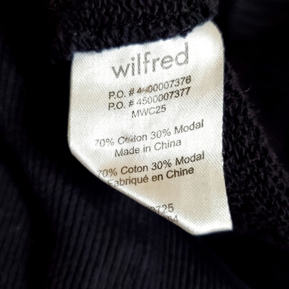 Aritzia Wilfred Diderot Cocoon Black Cardigan - Picture 14 of 15